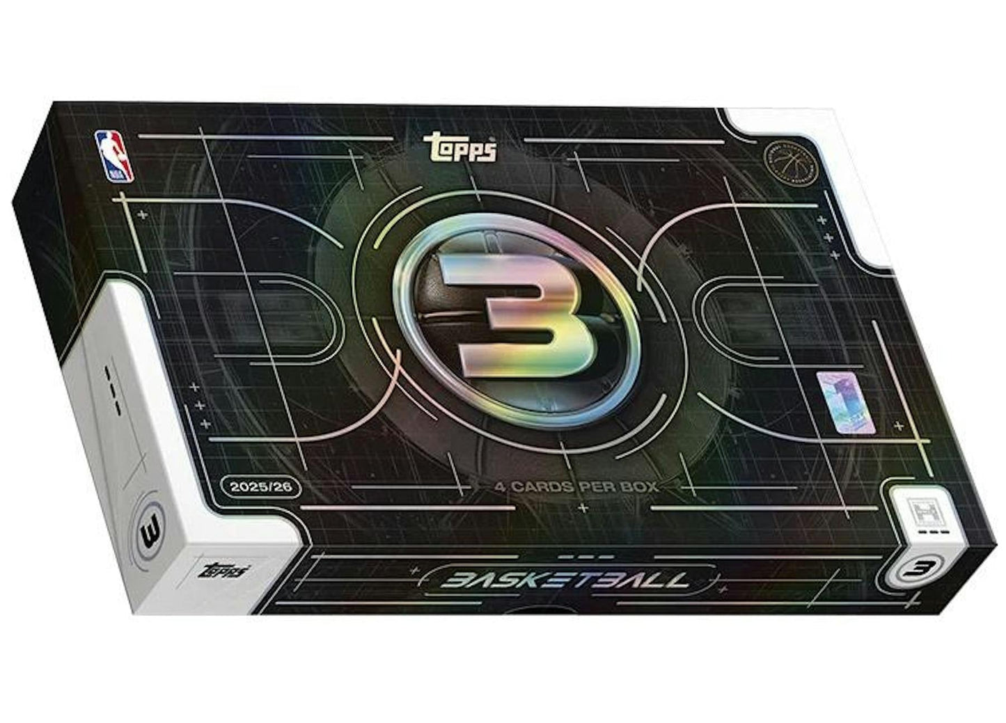 2025/26 Topps Three Basketball Hobby Box