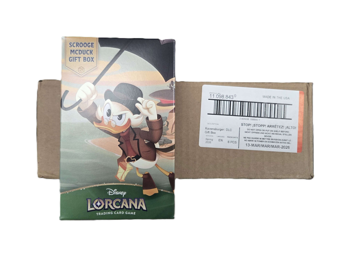 Disney Lorcana: Winterspell Gift Box - Scrooge McDuck 6-Box Case