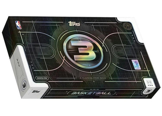 2025/26 Topps Three Basketball Hobby Box